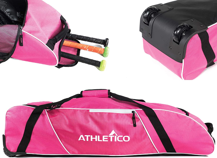 Athletico Rolling Softball bat Bags & Backpacks